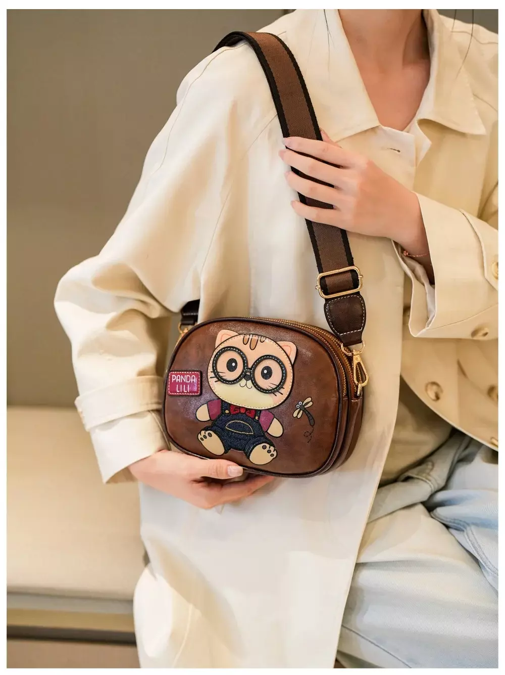 کیف دوشی تدی BEIBAOBAO وارداتی 8505